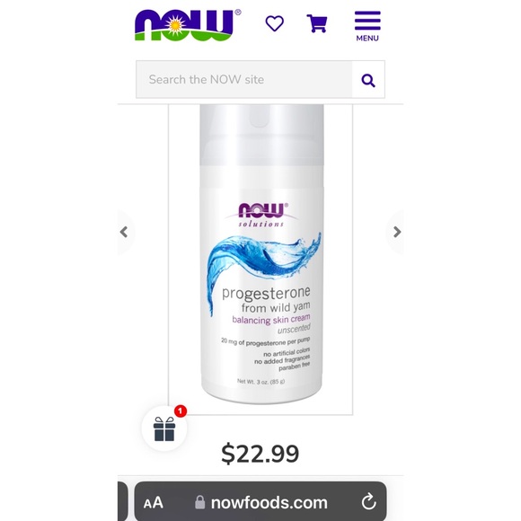 Solutions, 2-Pack, Progesterone Wild Yam -Unscented Balancing Skin Cream Lotion - Picture 4 of 9